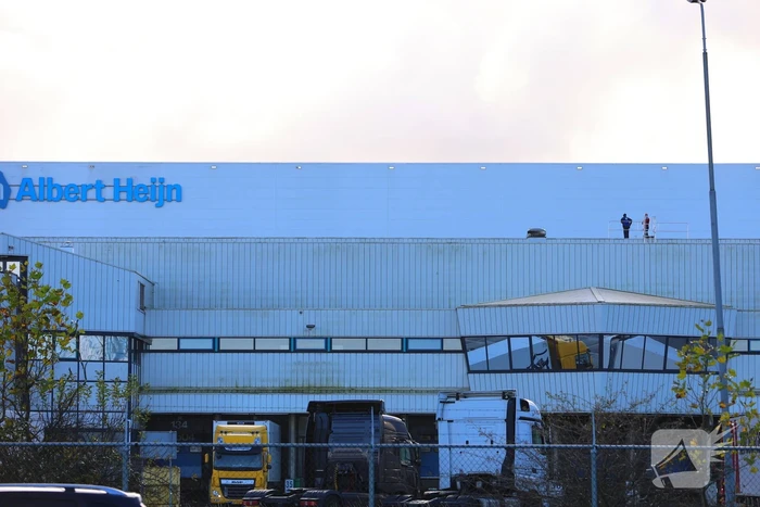 Grote brand in distributiecentrum van Albert Heijn