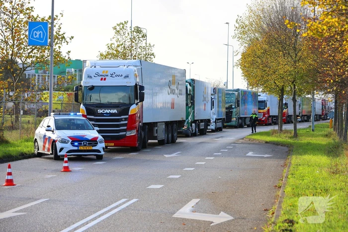Grote brand in distributiecentrum van Albert Heijn