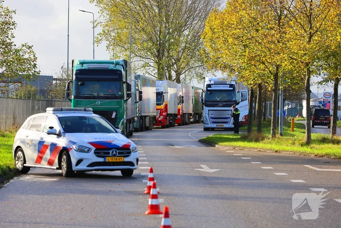 Grote brand in distributiecentrum van Albert Heijn