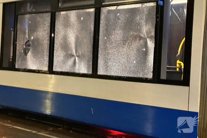 Tram in brand gestoken bij rellen