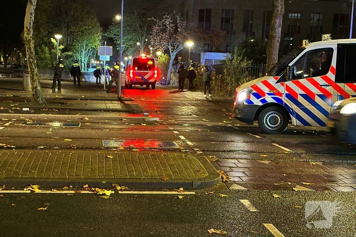 Tram in brand gestoken bij rellen