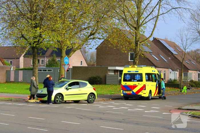 Fietser geschept op oversteekplaats