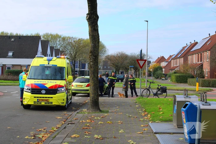 Fietser geschept op oversteekplaats