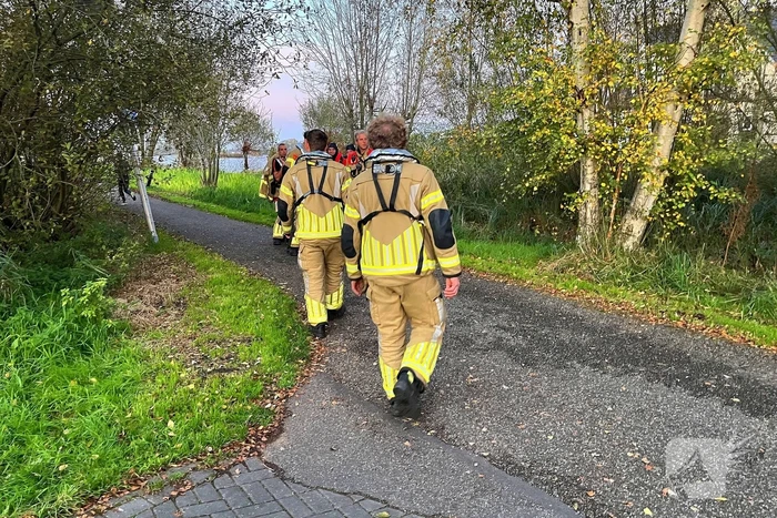 Grote brandweerinzet na melding persoon te water