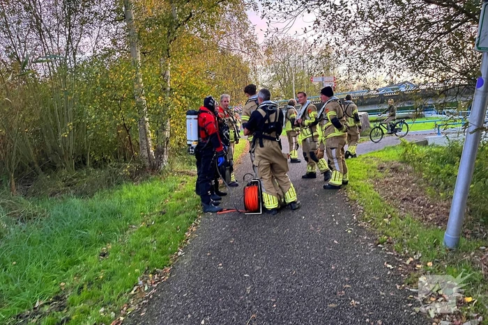 Grote brandweerinzet na melding persoon te water