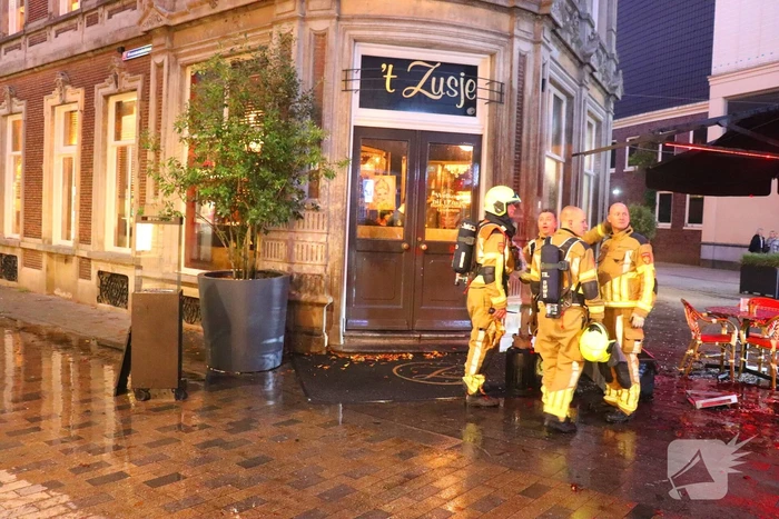 Brand in heater snel geblust