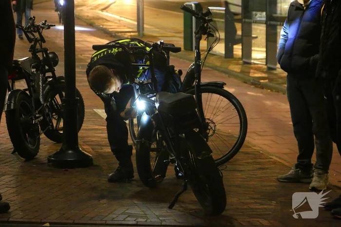 Fatbiker door automobilist aangereden