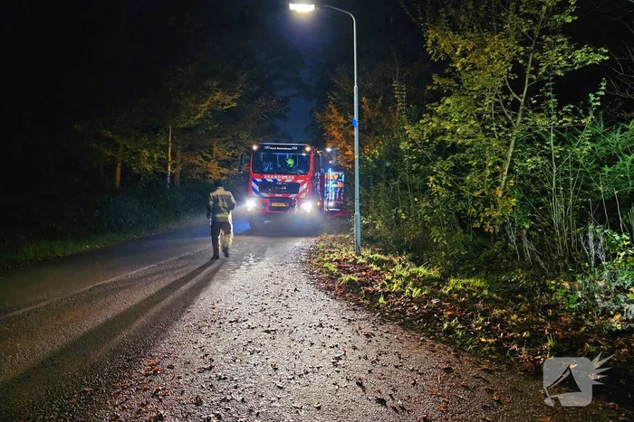 Brandweer doet onderzoek naar gaslucht