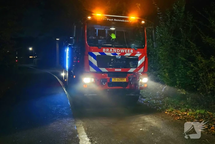 Brandweer doet onderzoek naar gaslucht