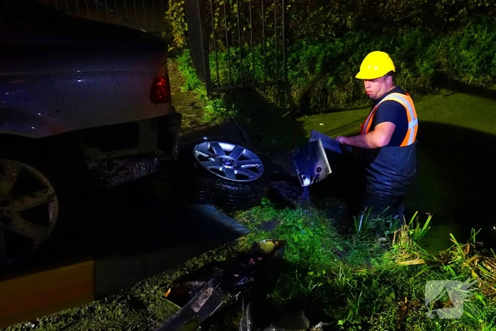 Beschonken bestuurder aangehouden na ongeval