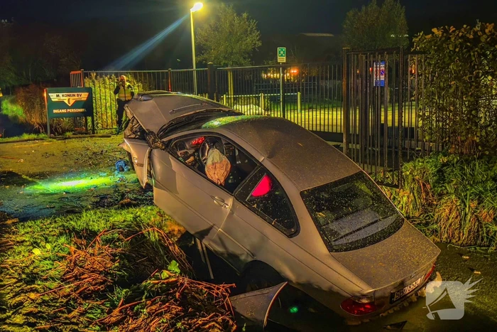 Beschonken bestuurder aangehouden na ongeval