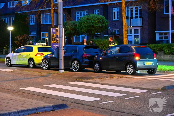 Drie voertuigen betrokken bij botsing