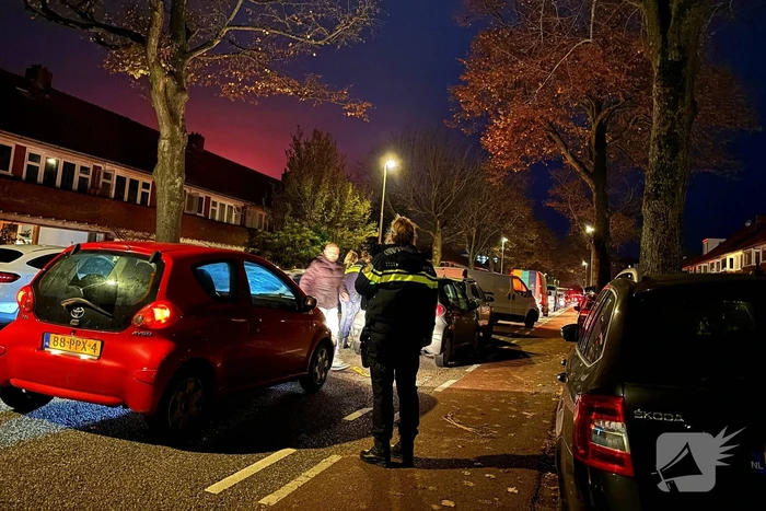 Kop-staart botsing met drie voertuigen zorgt voor verkeershinder