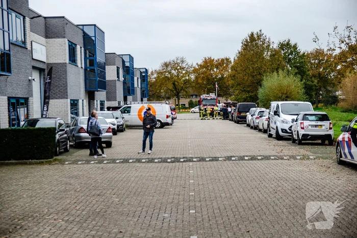 Brandweer assisteert bij incident met gevaarlijke stoffen