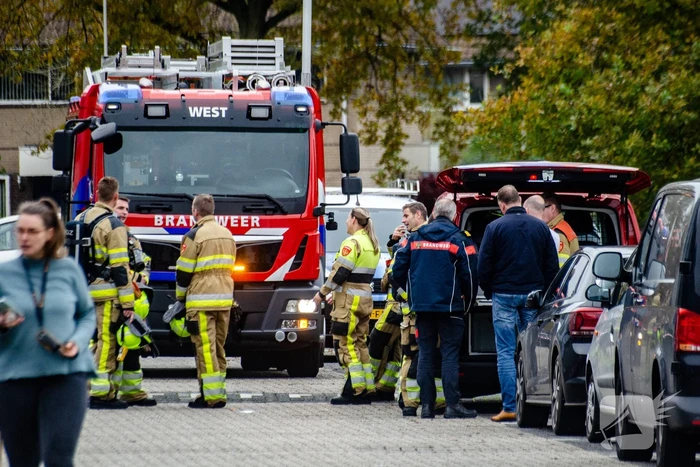 Brandweer assisteert bij incident met gevaarlijke stoffen