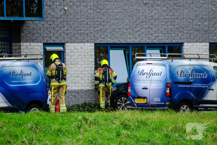 Brandweer assisteert bij incident met gevaarlijke stoffen