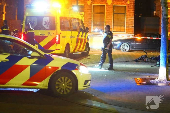 Fietser gewond bij harde botsing met auto