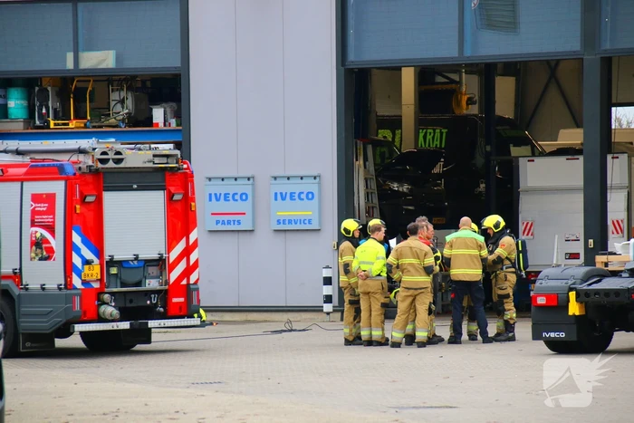 Bedrijfspand ontruimd na gaslekmelding