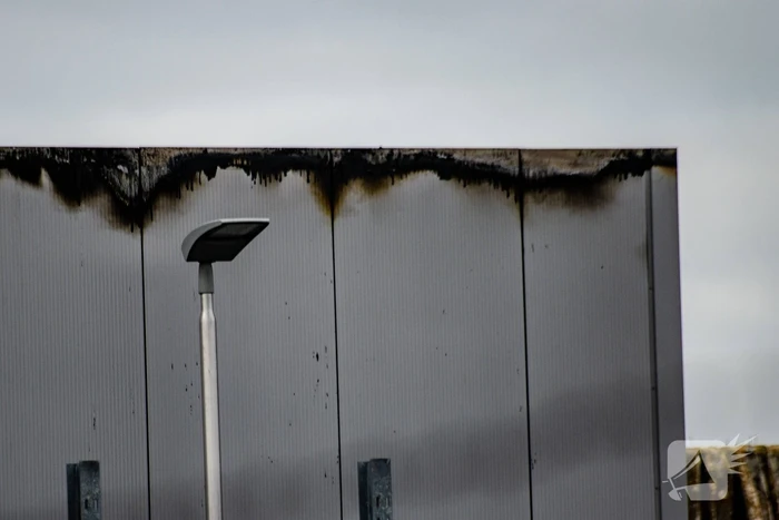 Schade is goed te zien na brand in brandbeveiligingsbedrijf