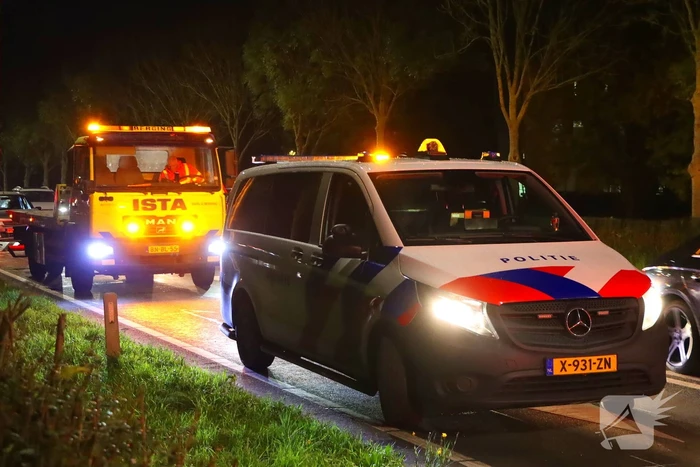 Kop-staartbotsing tussen twee voertuigen