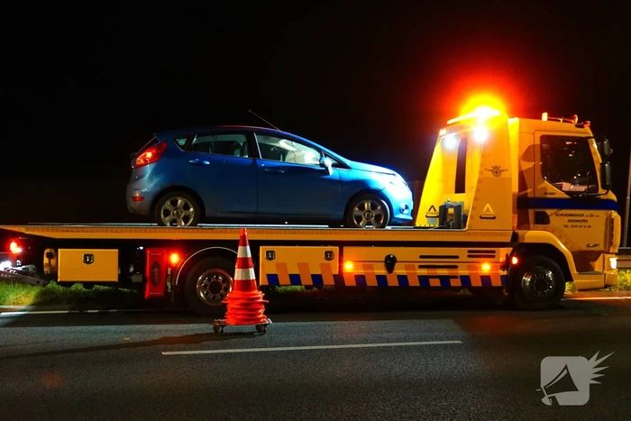 Zeven kilometer file na ongeval op snelweg