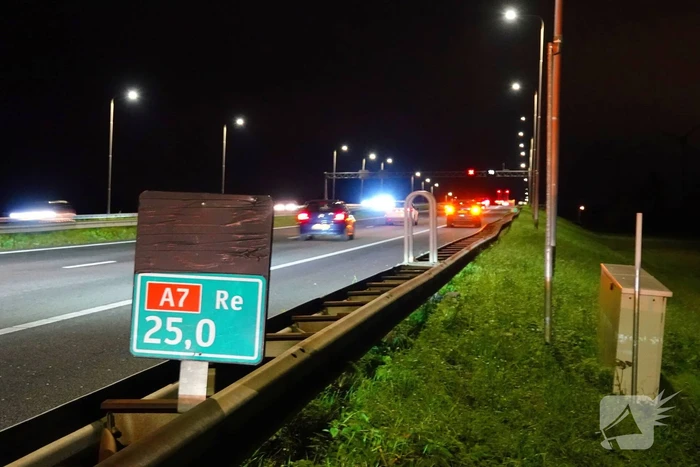 Zeven kilometer file na ongeval op snelweg