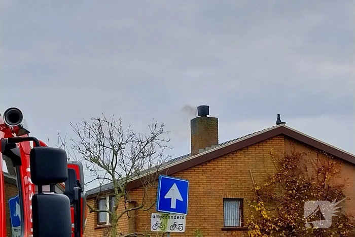 Schoorsteenbrand in de kiem gesmoord