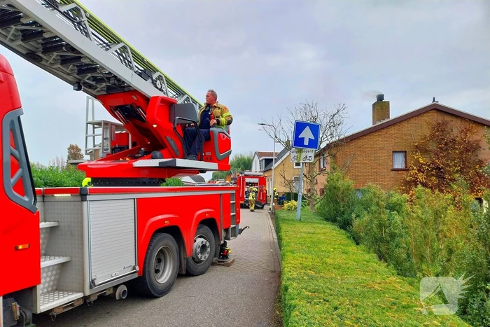 Schoorsteenbrand in de kiem gesmoord