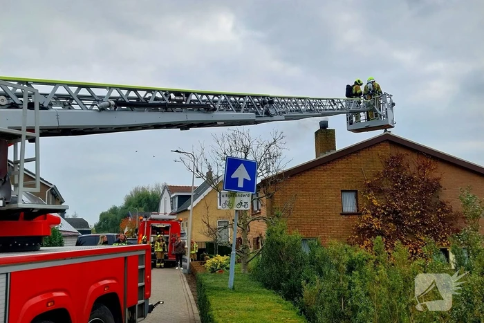 Schoorsteenbrand in de kiem gesmoord