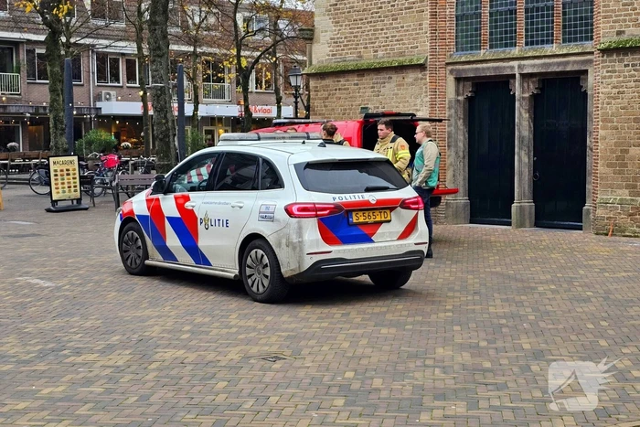 Brandweer verleend eerste hulp na vechtpartij