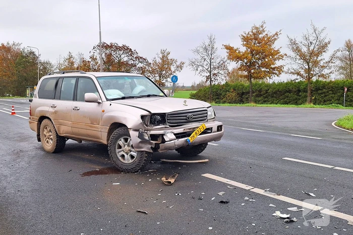Verkeer loopt vertraging op na aanrijding