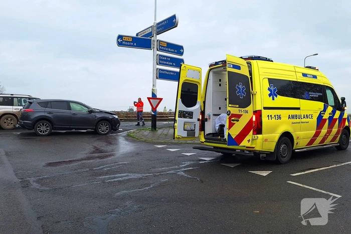 Verkeer loopt vertraging op na aanrijding