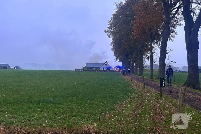 Caravan helemaal uitgebrand