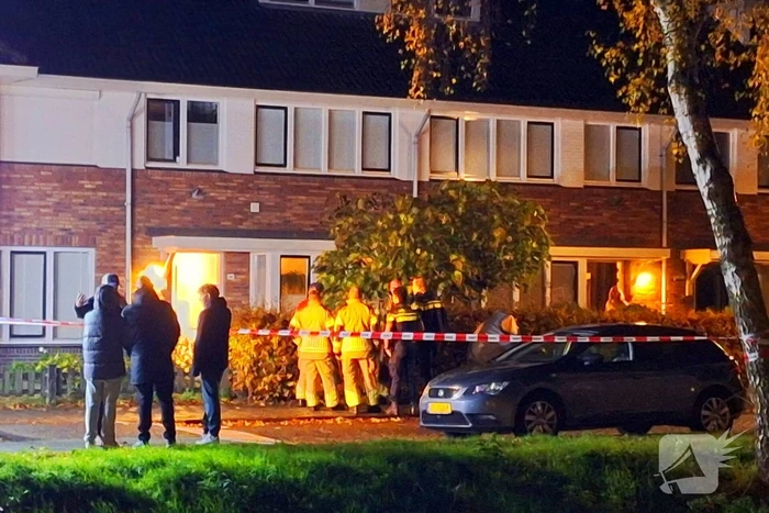 Woning afgezet na brandmelding, politie start onderzoek