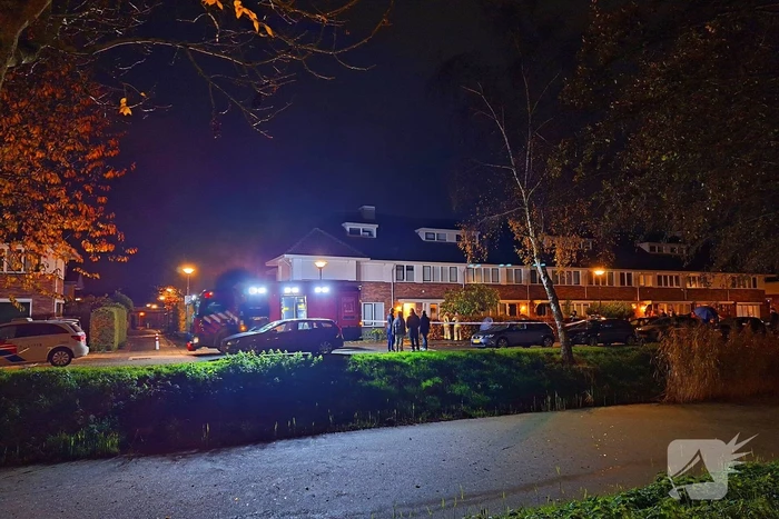 Woning afgezet na brandmelding, politie start onderzoek