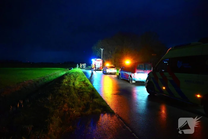 Bestuurder en bijrijder spoorloos na ongeval