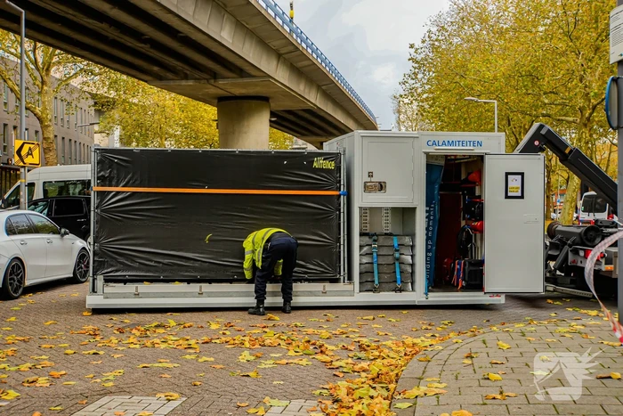 Politie doet onderzoek naar val van hoogte