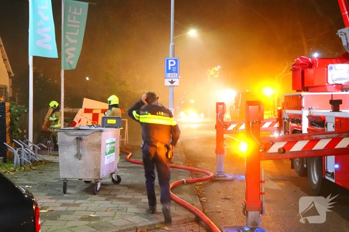 Grote brand in Sports Company, hotel ontruimd