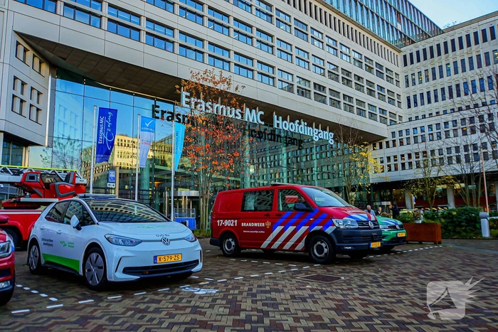 Brandlucht in ziekenhuis door kortsluiting