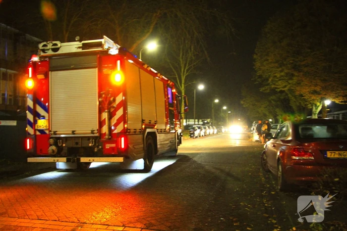 Melding woningbrand blijkt waterlekkage in meterkast