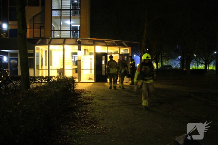 Melding woningbrand blijkt waterlekkage in meterkast