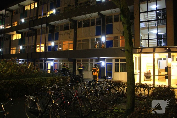 Melding woningbrand blijkt waterlekkage in meterkast