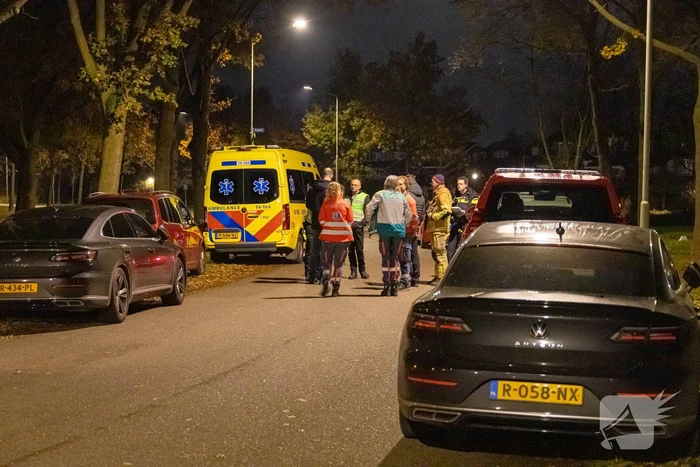 Specialistisch eenheden ingezet voor persoon op dak