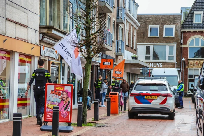Gewapende overval op Used Products, verdachten gevlucht