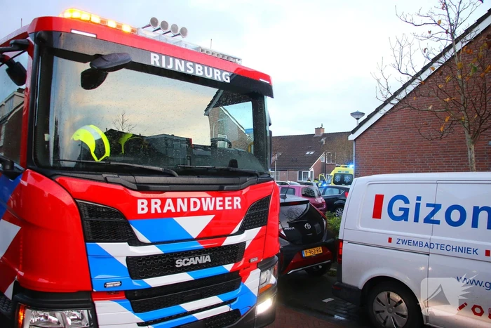 Traumahelikopter landt voor medische noodsituatie