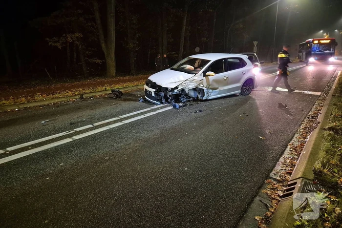 Drie auto's fiks beschadigd bij ongeval