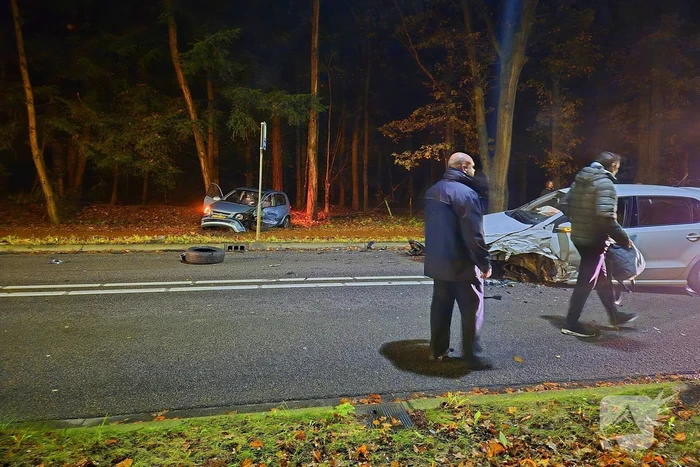 Drie auto's fiks beschadigd bij ongeval