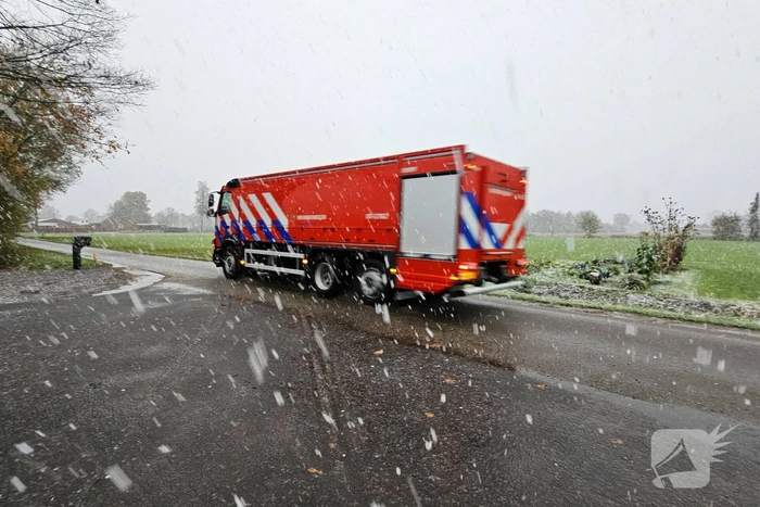Twee koeien overleden bij brand in stal