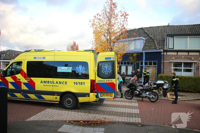 Motorrijder gewond na val bij ongeval