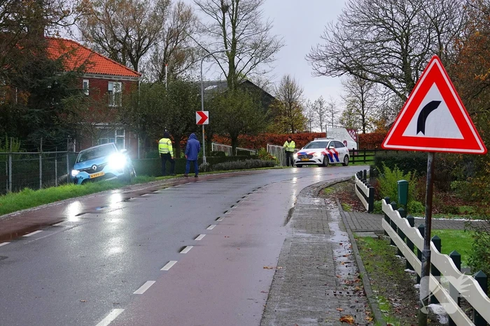 Auto ramt hekwerk kapot